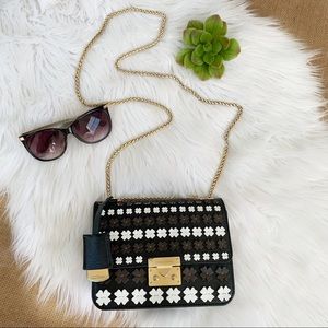 Henri Bendel Floral Chain Party Bag